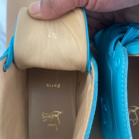 A pair of slightly used Christian Louboutin ‘s Pacific color size 41.5. - Picture 7 of 12